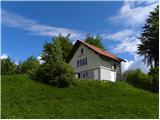 Hunting cottage on Planinska gora